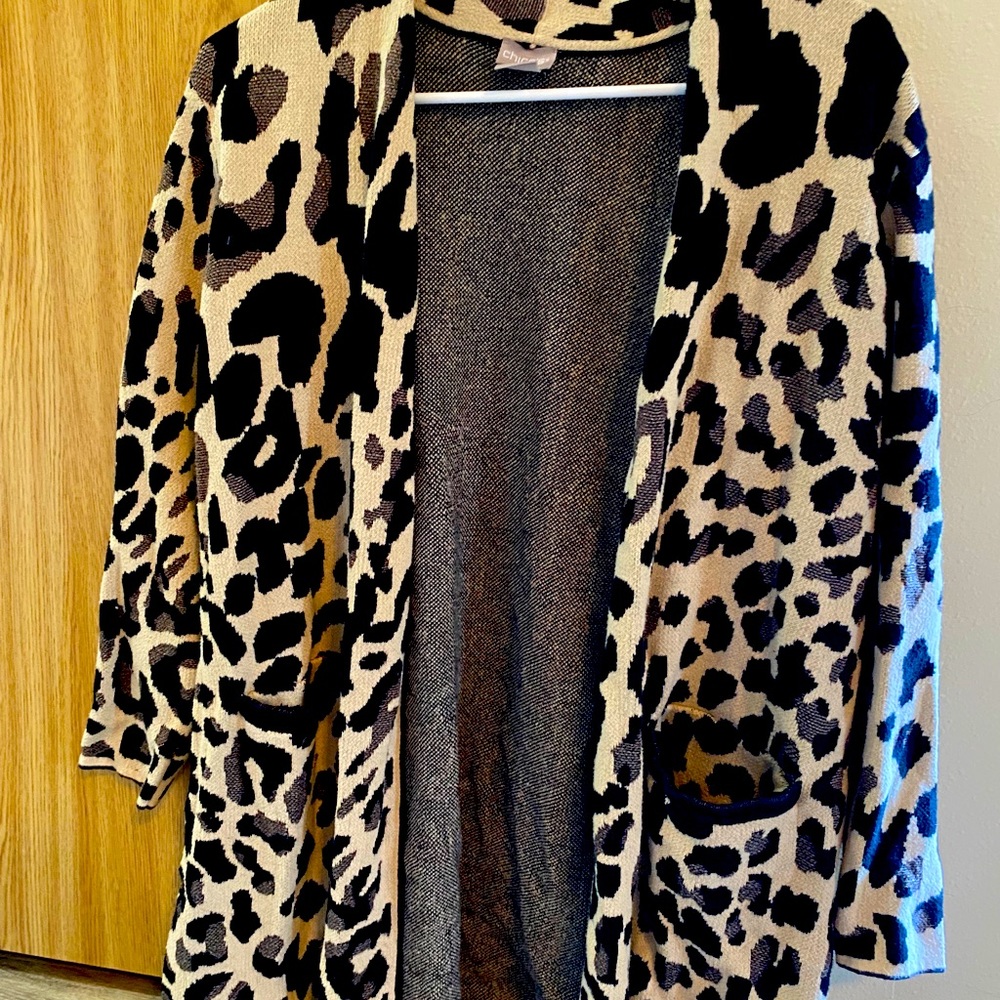 Chico’s long cardigan/duster